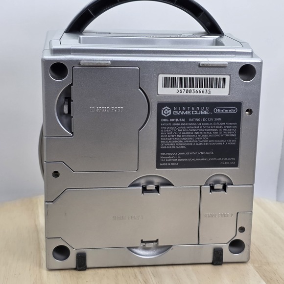 Nintendo GameCube Platinum Console DOL-101 Complete W/ 2 controllers/Mem Card - Picture 7 of 13